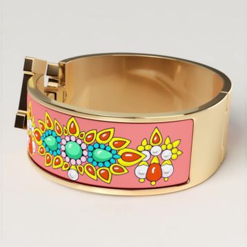 HERMES ブレスレット 上品 お洒落 Clic H Parures de Maharajas Clic H Parures de Maharajas bracelet | Hermès Finland